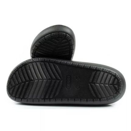 Crocs men's shoes slippers Classic Puff Moc slippers black insulated