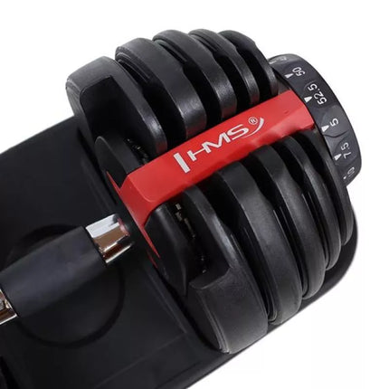 HMS 52 svarų reguliuojamas štangos komplektas SR52