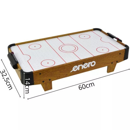 Medinis stalo žaidimas oro hokejus 60x32.5x14cm ENERO