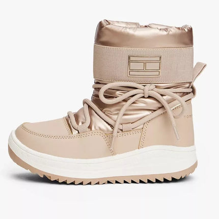 Tommy Hilfiger Women's Snow Boots T3A5-34052-1474591 Bronze