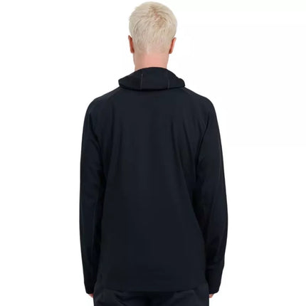 Men's thermal sweatshirt 4F M100 deep black 4FWAW25UBRUM100 20S