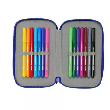 Real Madrid pencil case with accessories double filled pencil case 29 pcs 412624854