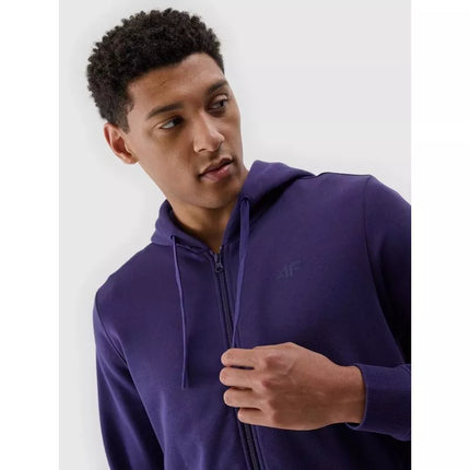Men's zip-up hooded sweatshirt 4F 4FWMM00TSWSM1768-31S