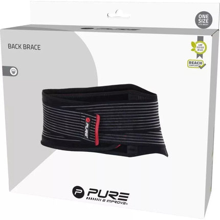 Reguliuojamas nugaros įtvaras su juosmens atrama PURE 2 IMPROVE
