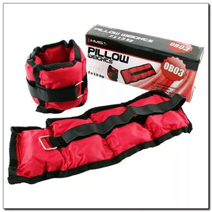 HMS svoriai raudoni OB03 2 x 1,5 kg