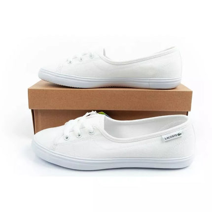 Lacoste moteriški bateliai Median balerinos, balti