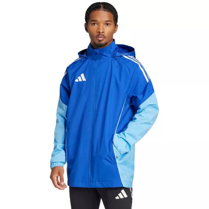 Men's adidas Tiro 25 Competition All-Weather Jacket Blue JI8930
