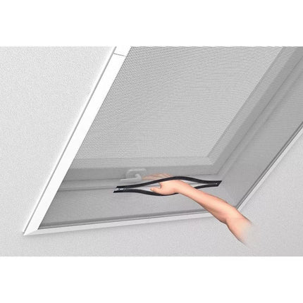 MOSKITŲ TINKLELIS LANGUI 140x170 BALTAS POLIESTERIS + VELCRO JUOSTA
