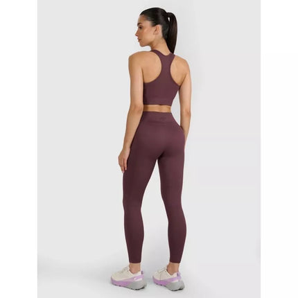 Women's seamless training leggings 4F 4FWAW25TFTIF359-81S