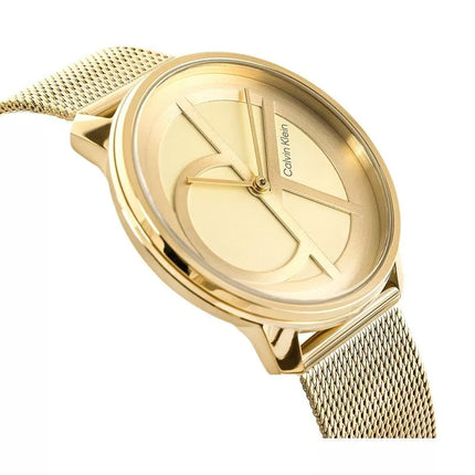 CALVIN KLEIN Iconic Mesh Women's Watch 25200034 + BOX