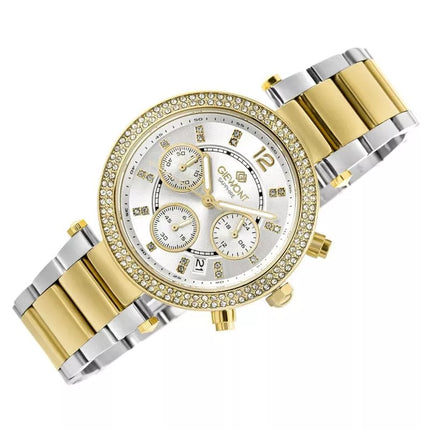 Giewont Sapphire Gold Silver Women's Watch GW3380-B4