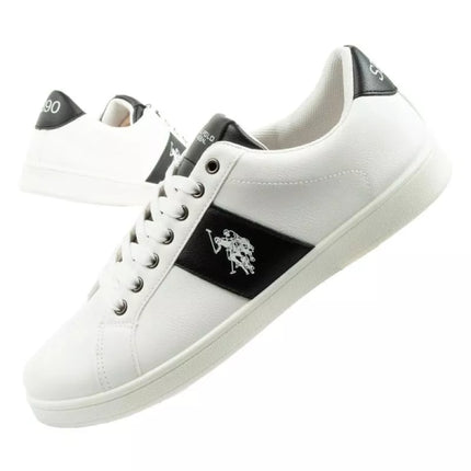 US Polo Assn. vyriški laisvalaikio batai, madingi, balti, patogūs