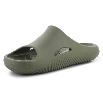 CROCS MELLOW RECOVERY SLIDE ARMY GREEN 208392-309