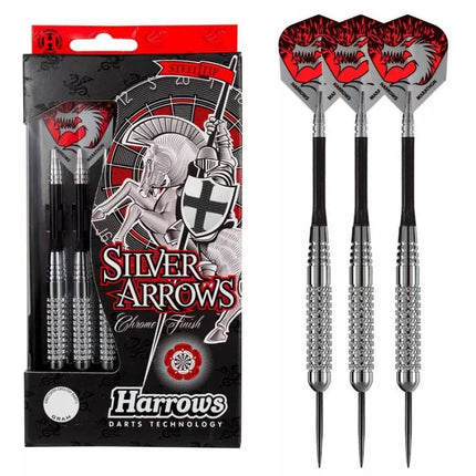 Harrows Silver Arrows Steeltip strėlės HS-TNK-000013162