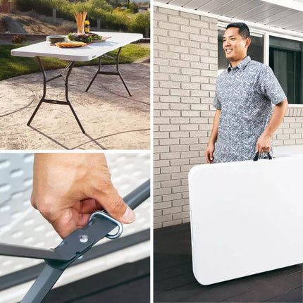 LIFETIME SEMI-COMMERCIAL FOLDING TABLE 183CM 25011