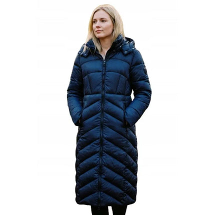 Geographical Norway Blanche Long Navy DB Lady 0116 Navy (WZ5476F/GN-Marine)