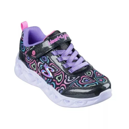 Skechers S-Lights Heart Lights-Boogie Love 303257L-BKMT Juoda/Daugiaspalvė