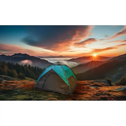 3-PERSON AUTOMATIC TENT 2IN1 HOLIDAY 210x180x140CM