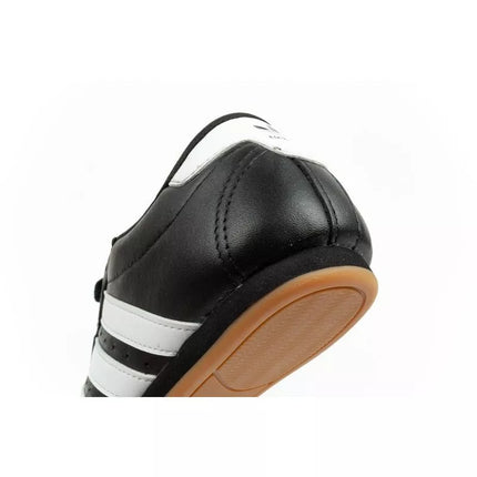 Adidas women's sports shoes Taekwondo Lace black fashionable leather