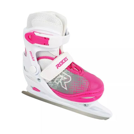 Roces Jokey Ice X pačiūžos baltos ir rožinės 450746 001