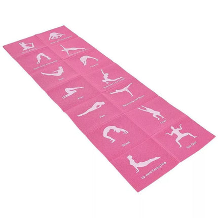 Sulankstomas jogos kilimėlis 1700x600x5mm rožinis ENERO FIT