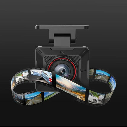 AKEEYO P1 car camera video recorder FullHD 30fps - black