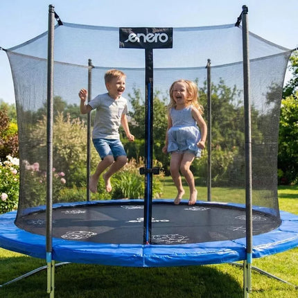 Sulankstomas sodo batutas su vidiniu tinkleliu 8FT 244CM ENERO