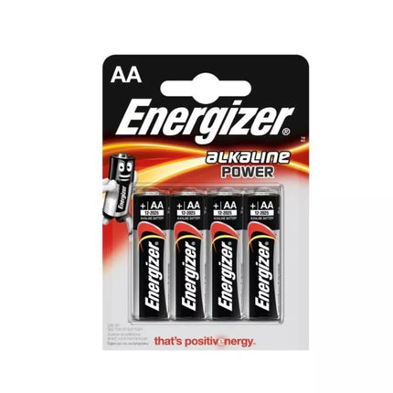 ENERGIZER LR06 AA baterijos, 4 vnt. lizdinėje pakuotėje