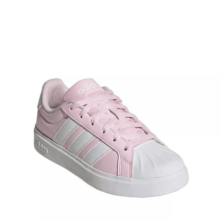 Adidas Streettalk Pink and White Kids' Shoes JQ8609