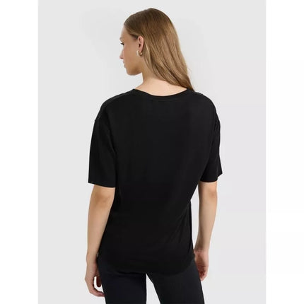 Women's oversize T-shirt with modal 4F 4FRAW25TTSHF3283-21S