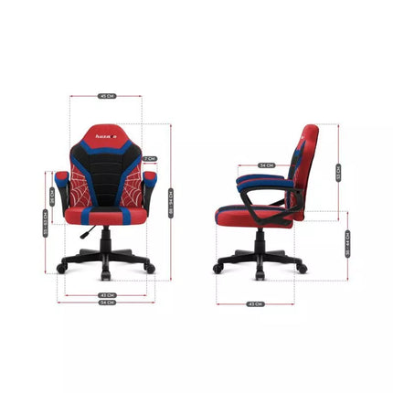 Huzaro Ranger 1.0 Spider žaidimų kėdė vaikams