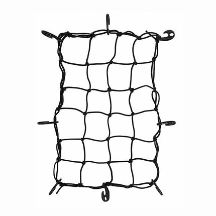 Wozinsky WZP-100 beach, tourist, garden trolley, durable, wide wheels, with safety net up to 100 kg - black