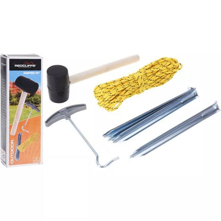 TOURIST CAMPING SET FOR TENTS 9 PIECES