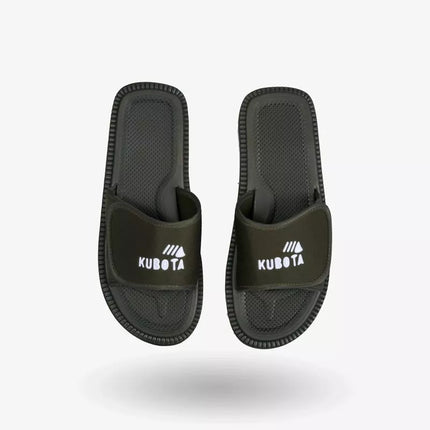 Kubota Velcro šlepetės chaki K0000-100-005-19-1