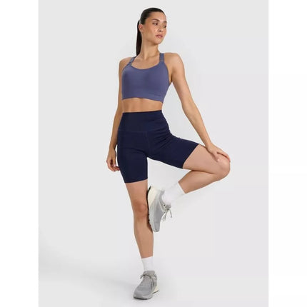 Women's training cycling leggings 4F 4FWAW25TFSTF051-031S