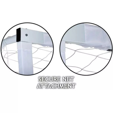 GOAL NET 300x200x110CM WHITE-BLACK ENERO