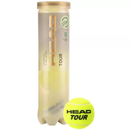 Teniso kamuoliukai Head Tour, 4 vnt., 570704