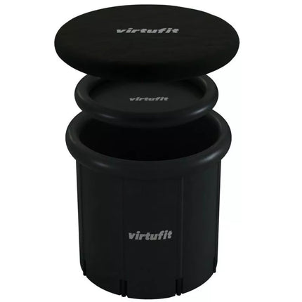 VIRTUFIT ICE BATH XXL - 375 LITERS - ANTHRACITE - WITH ACCESSORIES