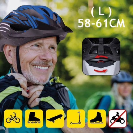 DUNLOP RL Raudonas Reguliuojamas Dviračių Šalmas