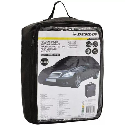 Automobilio uždangalas 534X178X120CM PEVA DUNLOP Juodas