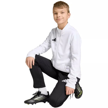adidas Entrada 26 Track vaikiškas džemperis baltas JZ6605