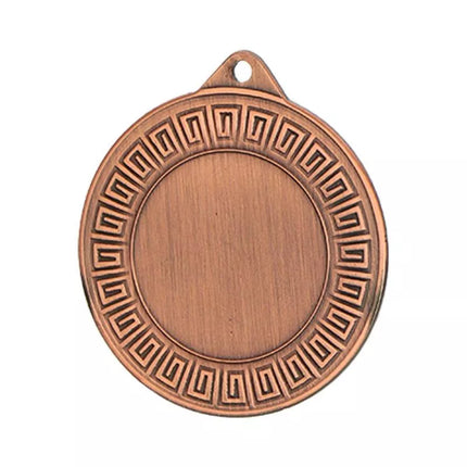 Bronze medal overall with space for a sticker