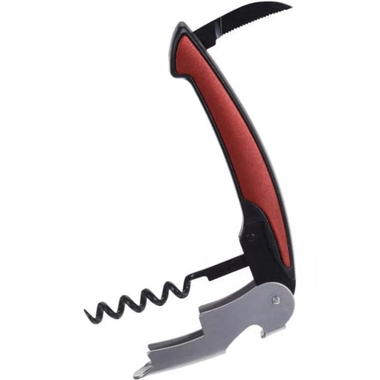 REDCLIFFS RED MULTI POCKET KNIFE BOTTLE OPENER