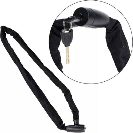 BIKE LOCK CHAIN WITH LOCK 120CM LENGTH XQMAX