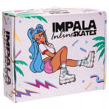 Ritulių riedžiai Impala Lightspeed Inline Skate A084-BLACK/FLUORO