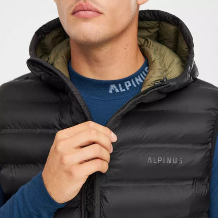 Alpinus Artos Vyriška Juoda Aktyvi Liemenė
