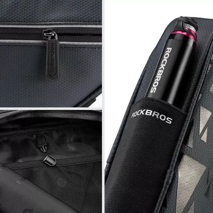 Rockbros B39-2 Waterproof Bike Frame Bag - Black