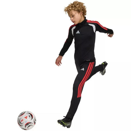 adidas Tiro 26 League kids' pants black and red JY9677