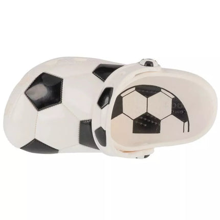 Crocs Classic Soccer Ball Clog Jr 210157-103 flip-flops