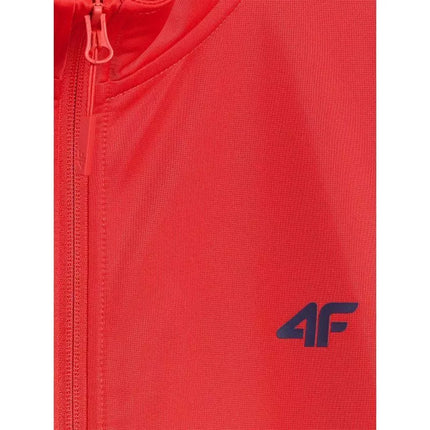 Men's zip-up sweatshirt without hood 4F 4FRAW25TSWSM2459-62S